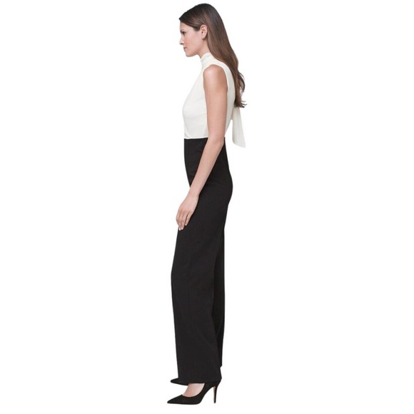 White House Black Market Black and White Jumpsuit - Picture 3 of 8